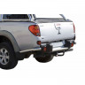 Защита заднего бампера «Уголки» (d63,5) для Mitsubishi L200 (2006-2014)(Окрашенное) купить недорого с доставкой в Клин