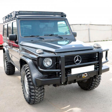 Силовой передний бампер Mercedes-Benz G-Class c кенгурятником купить недорого с доставкой в Клин