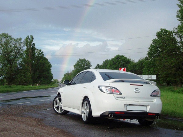 Спойлер на крышку багажника для Mazda 6 Hatchback (2008-2012) купить недорого с доставкой в Клин