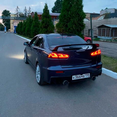 Спойлер "2.0L" для Mitsubishi Lancer 10 (2007-2016) купить недорого с доставкой в Клин