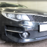 Защита радиатора "Standart" Kia Optima (2016-2018) чёрная купить недорого с доставкой в Клин