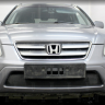 Защита радиатора "Standart" Honda CR-V рестайлинг (2004-2006) чёрная купить недорого с доставкой в Клин