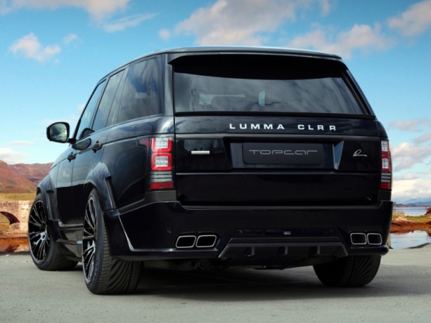 Спойлер на крышку багажника "Lumma CLR R" Land Rover Range Rover (2013-н.в.) купить недорого с доставкой в Клин