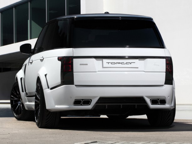 Спойлер на крышку багажника "Lumma CLR R" Land Rover Range Rover (2013-н.в.) купить недорого с доставкой в Клин