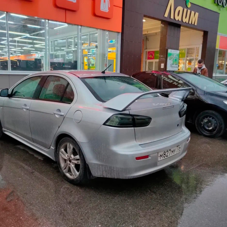Спойлер "EVO" для Mitsubishi Lancer 10 (2007-2016) купить недорого с доставкой в Клин