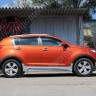 Накладки на пороги "JSW Style" для KIA Sportage (3rd) (2010-2016) купить недорого с доставкой в Клин