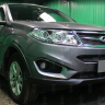 Защита радиатора "Standart" Chery Tiggo 5 (2014-2016) низ, чёрная купить недорого с доставкой в Клин