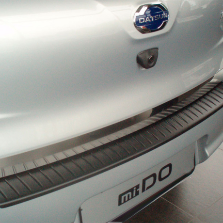 Защитная накладка на задний бампер "АртФорм" для Datsun Mi-Do (2014-н.в.) купить недорого с доставкой в Клин