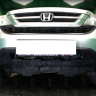 Защита радиатора "Standart" Honda CR-V рестайлинг (2009-2012) чёрная купить недорого с доставкой в Клин