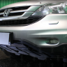 Защита радиатора "Standart" Honda CR-V рестайлинг (2009-2012) чёрная купить недорого с доставкой в Клин