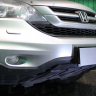 Защита радиатора "Standart" Honda CR-V рестайлинг (2009-2012) чёрная купить недорого с доставкой в Клин